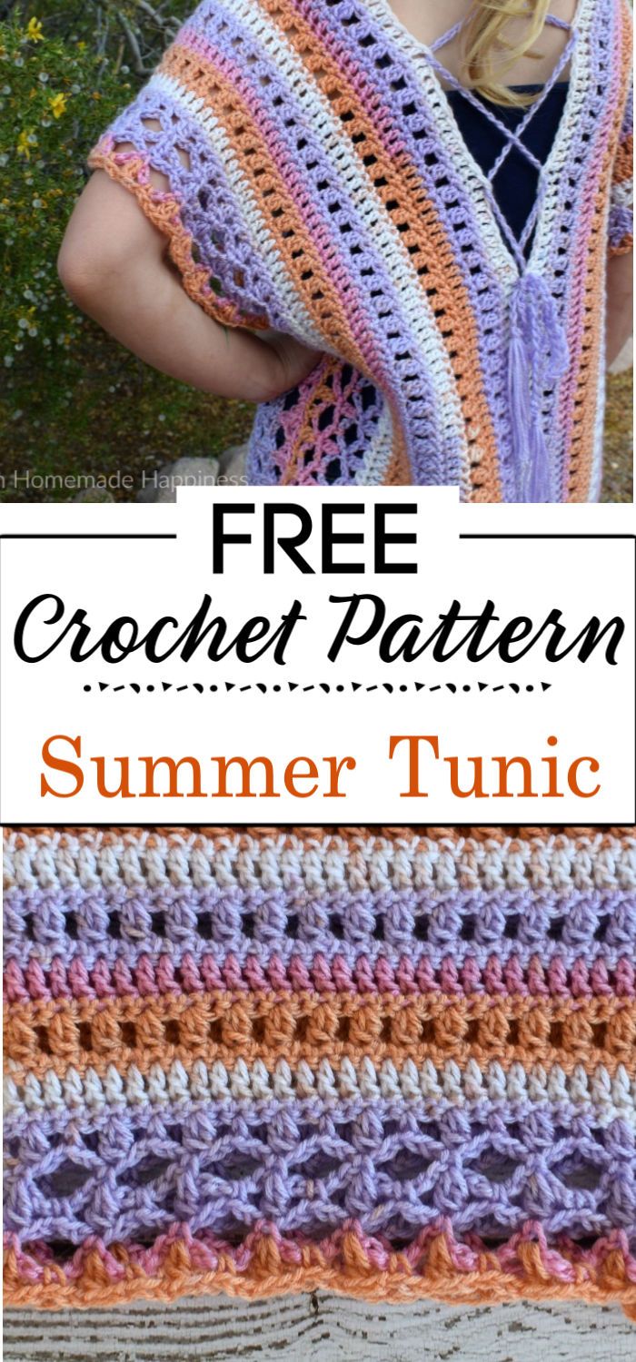 3. Summer Tunic Crochet Pattern