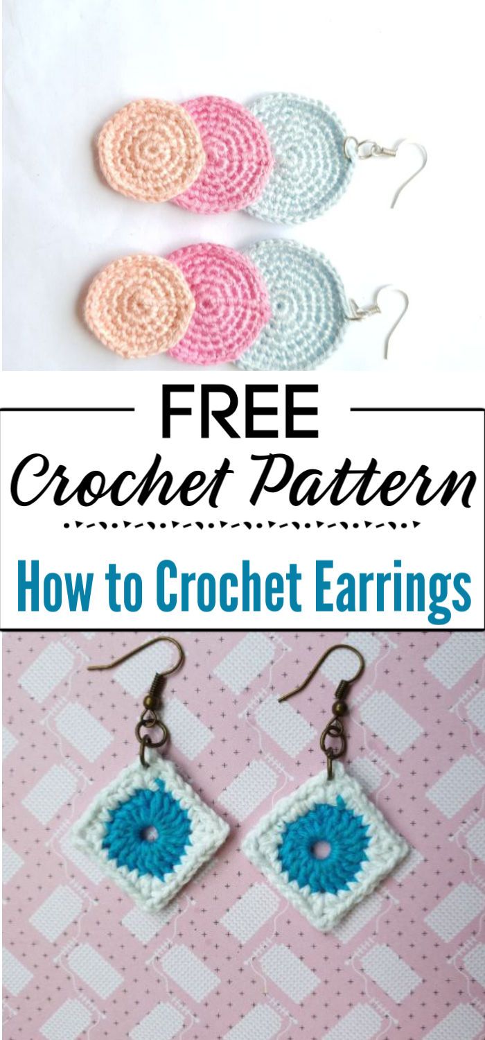 4. How to Crochet Earrings