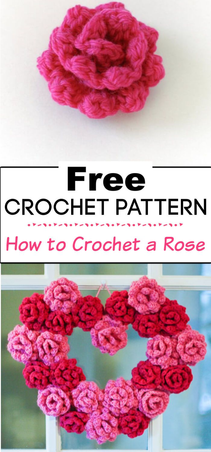 5. How to Crochet a Rose 2