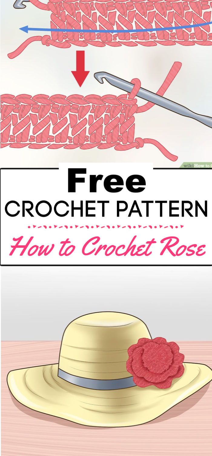 6. How to Crochet Roses 1