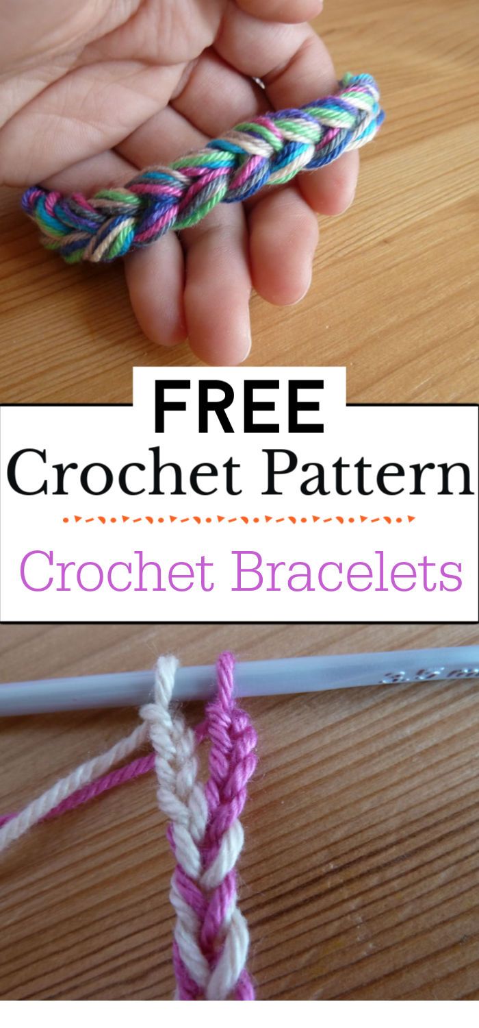 8.Crochet Bracelets