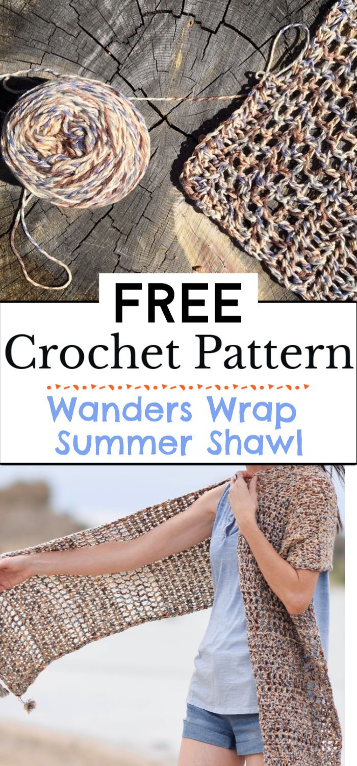 11 Crochet Summer Shawl - Crochet with Patterns