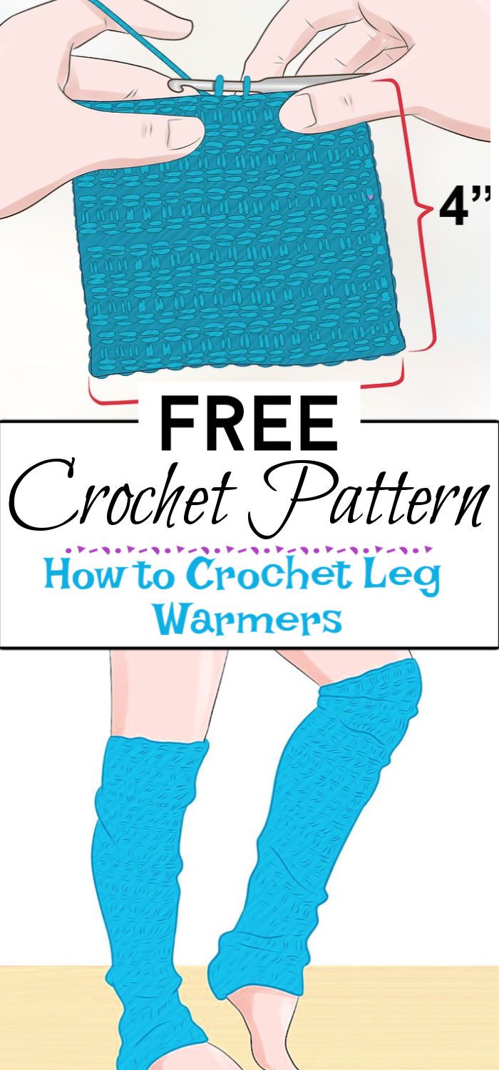 91. How to Crochet Leg Warmers