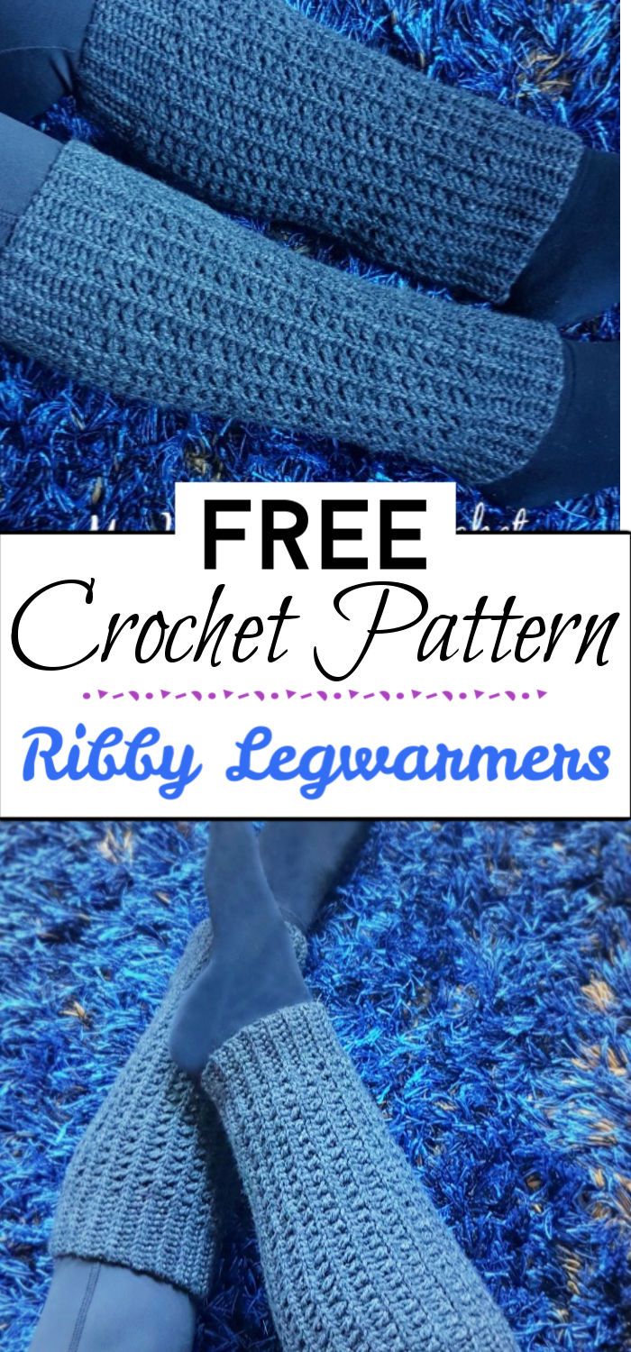 93. Ribby Legwarmers Free Crochet Pattern