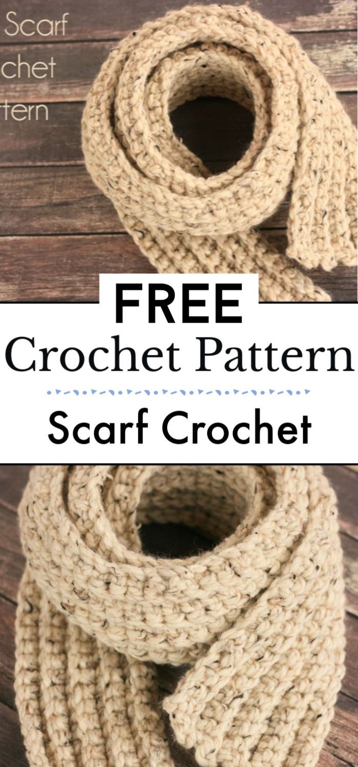 5. Free Scarf Crochet Pattern