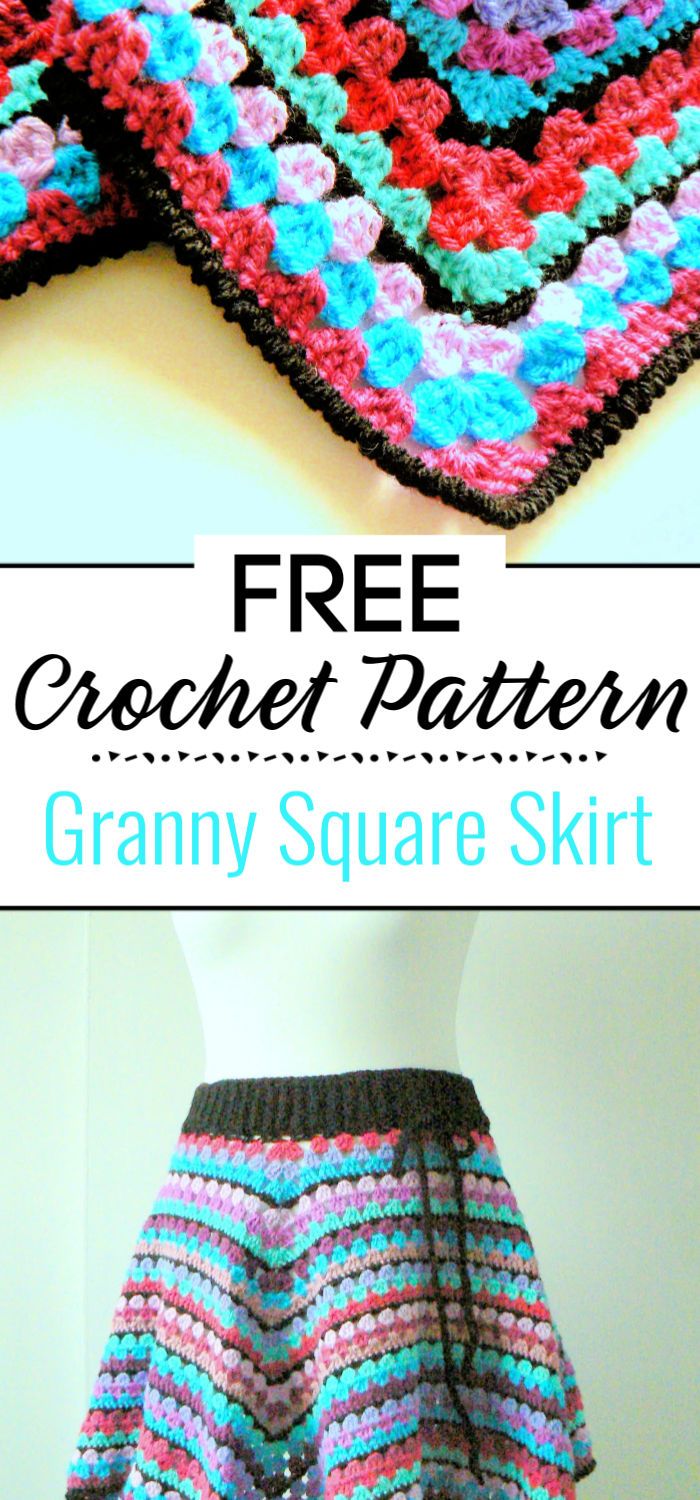5. Granny Square Skirt The Pattern