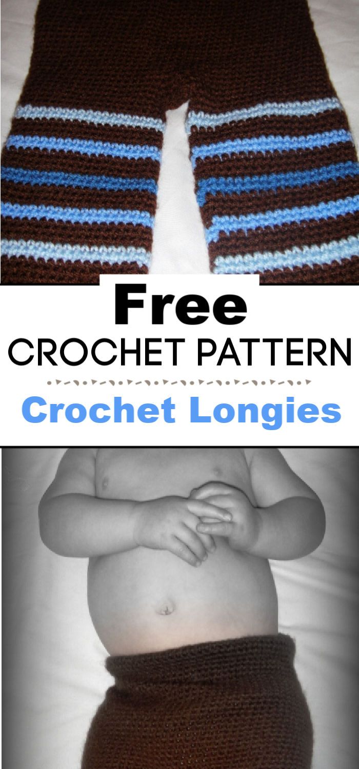 7. Crochet Longies Free Crochet Pattern