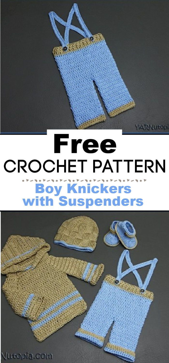 8. Baby Boy Knickers with Suspenders
