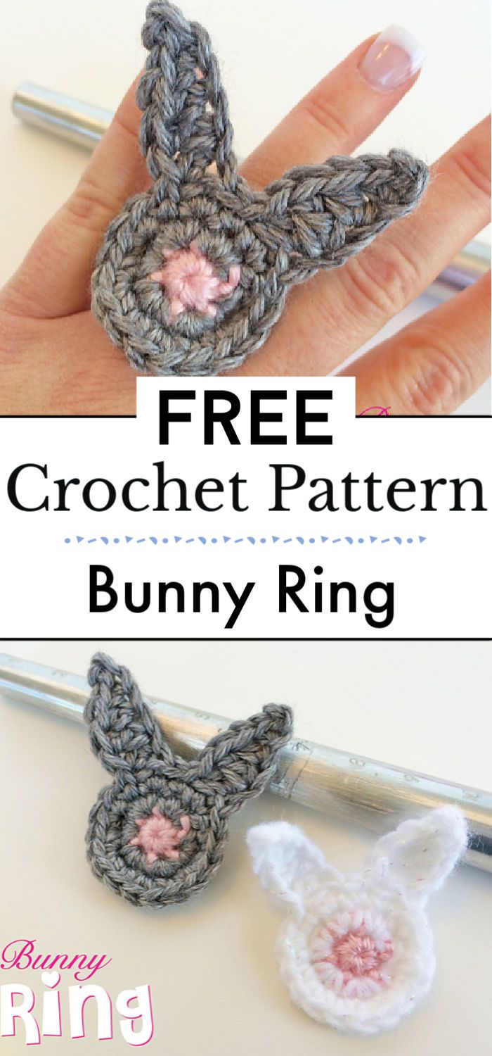 5 gorgeous rings, Free crochet patterns