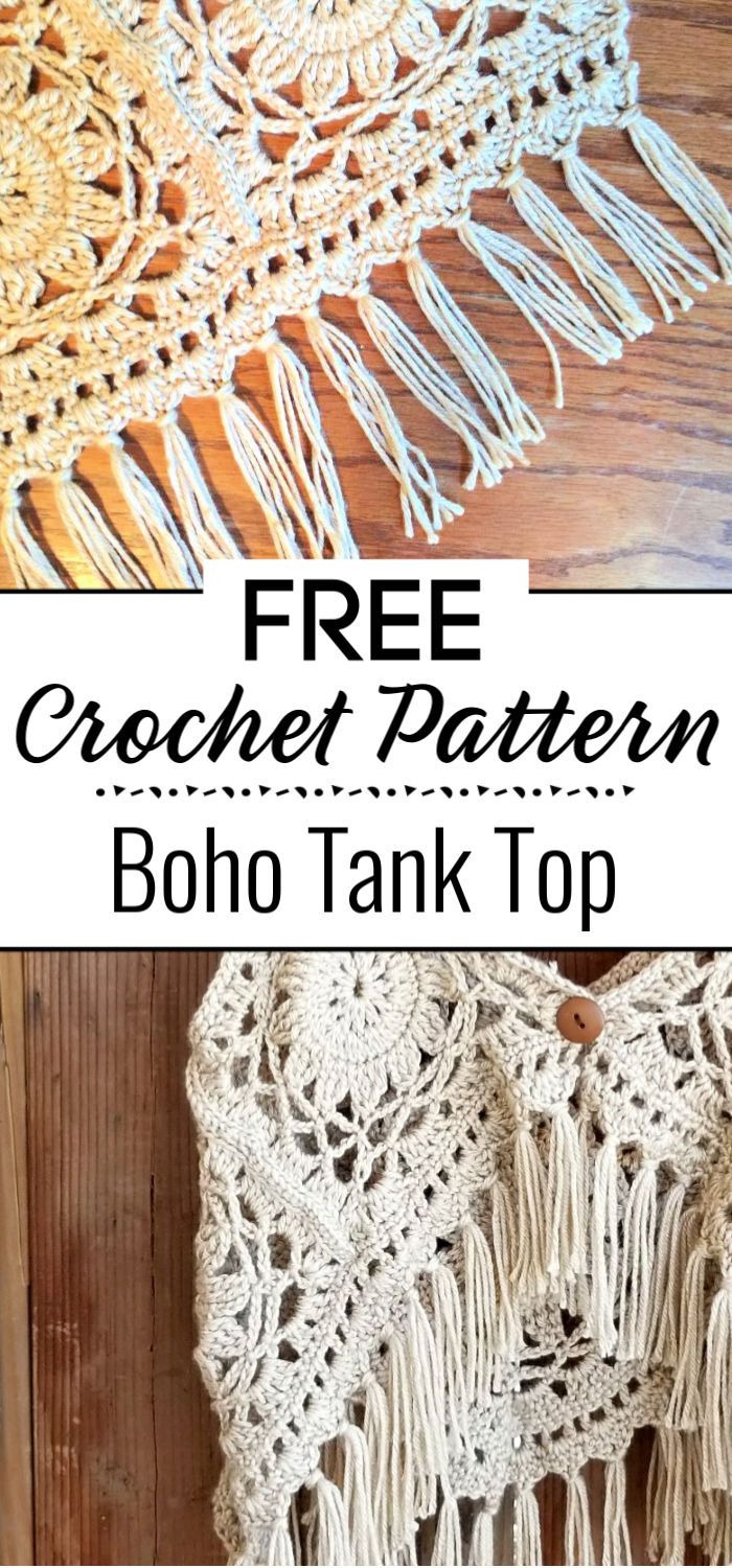 Crochet Boho Tank Top