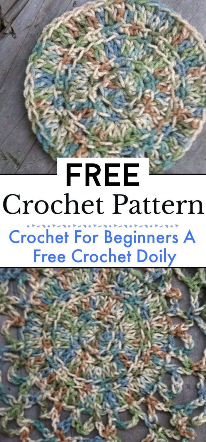 Crochet For Beginners A Free Crochet Doily Pattern