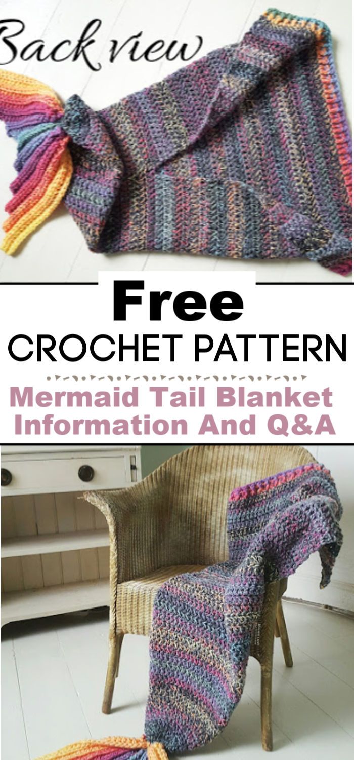 Crochet Mermaid Tail Blanket Pattern Information And QA