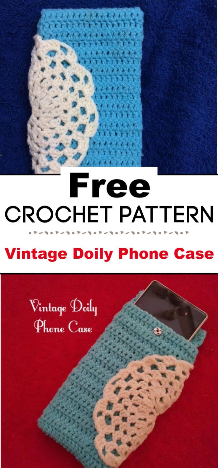 Crochet Vintage Doily Phone Case