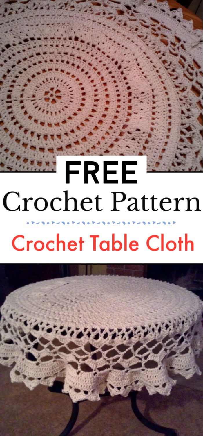 Free Crochet Table Cloth Pattern