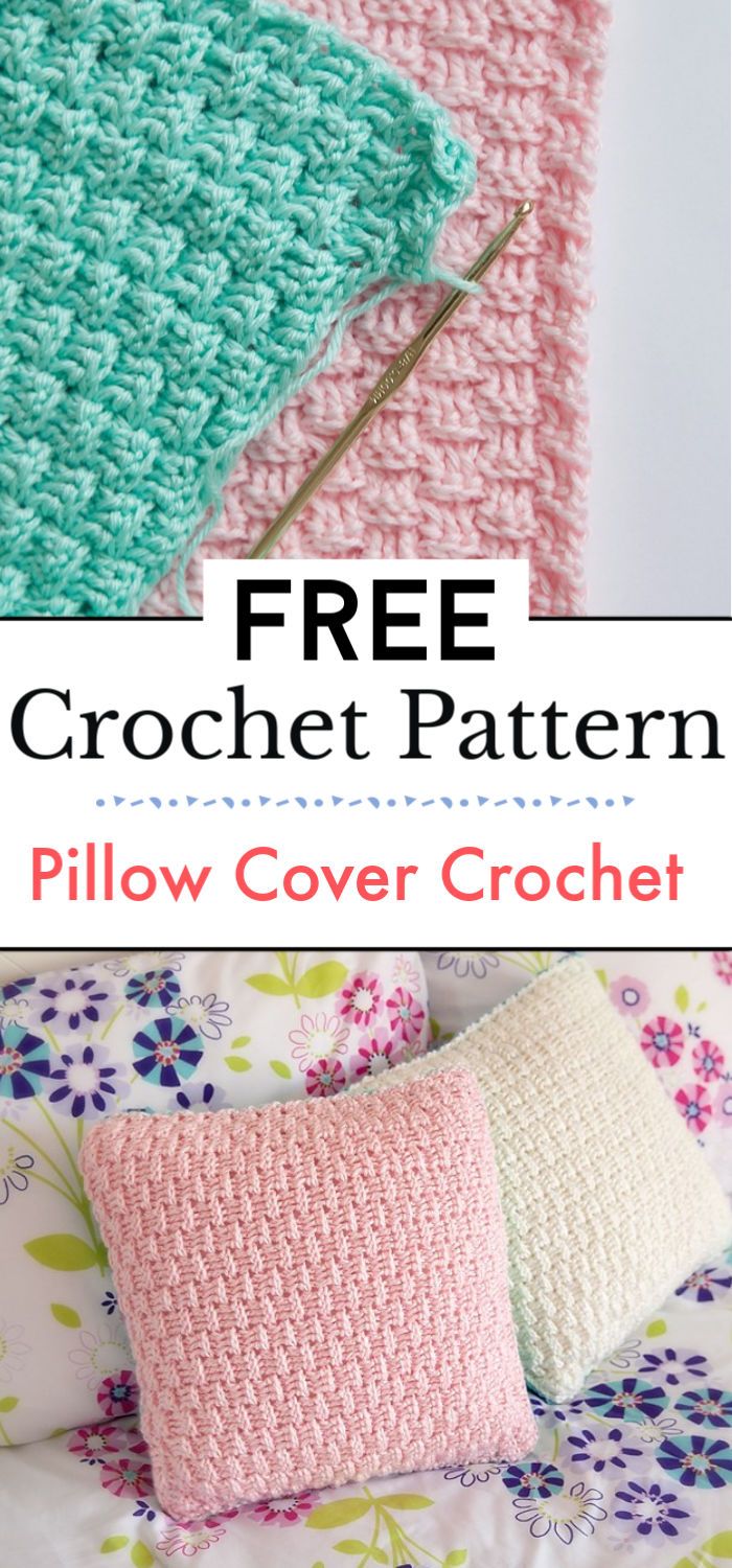 18 Crochet Cushion Cover Pattern - Crochet with Patterns