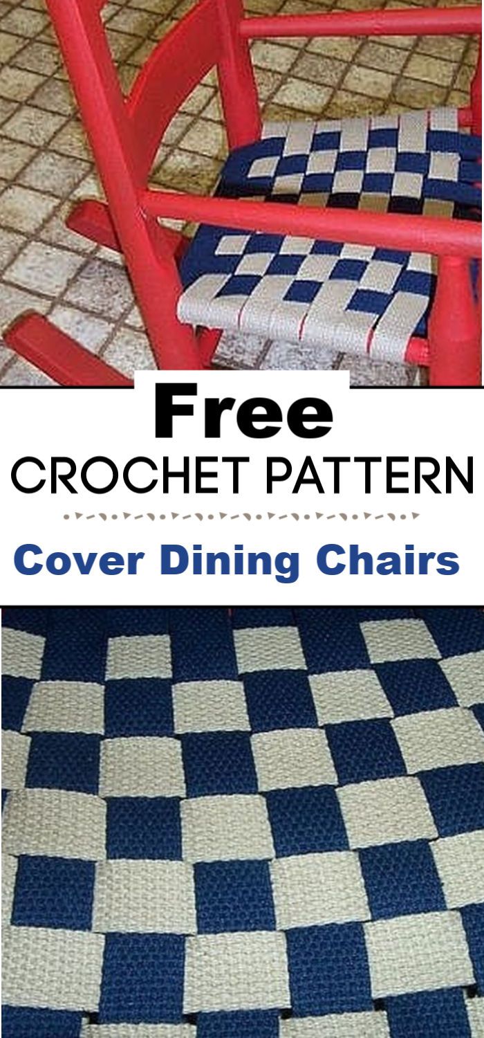 How to Cover Dining Chairs With Crochet