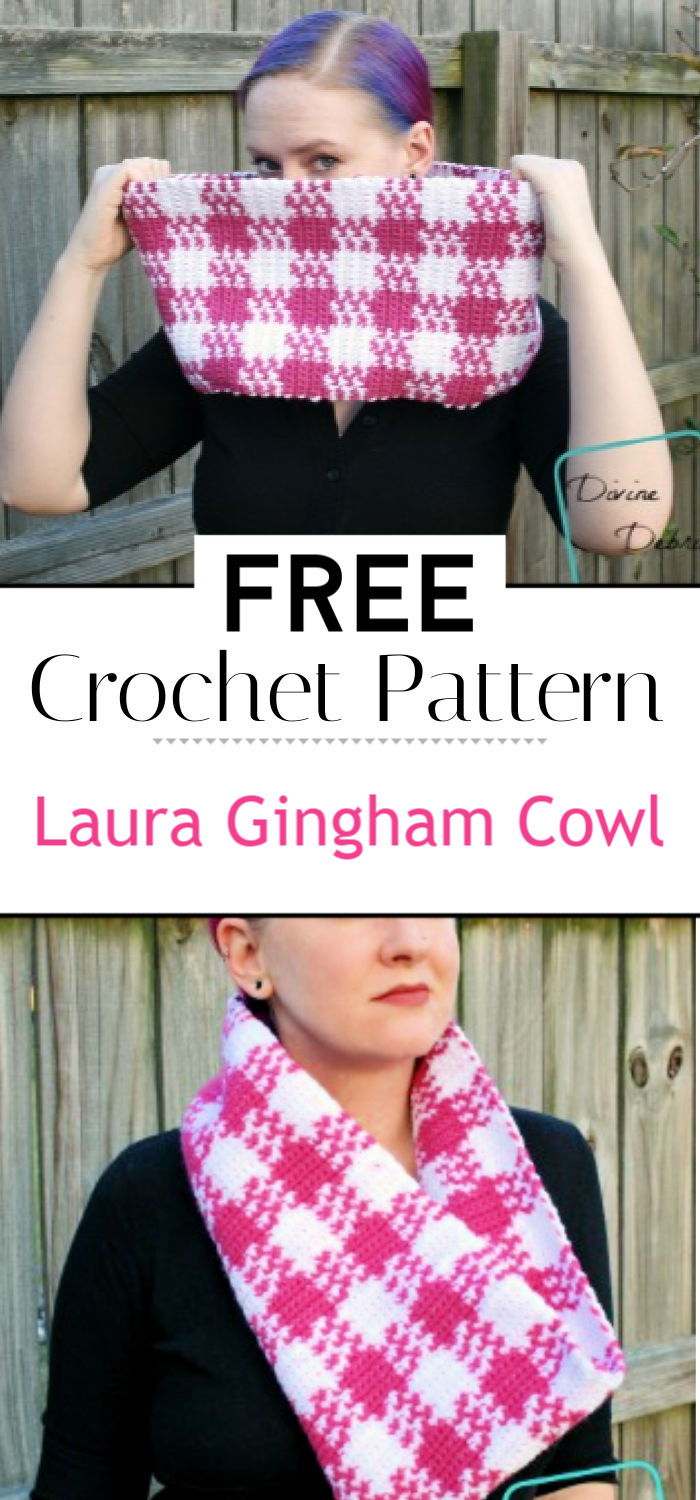 Laura Gingham Cowl