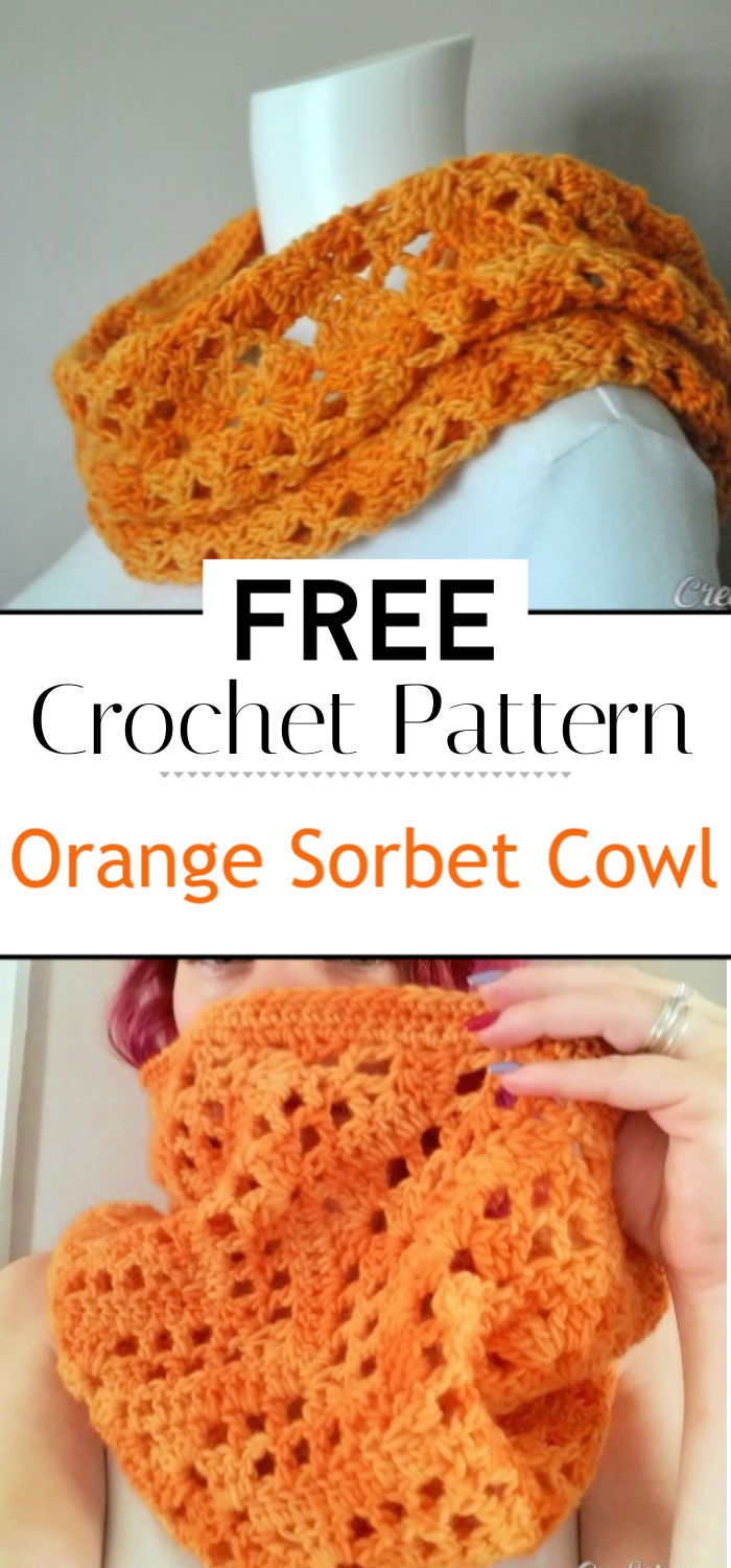 Orange Sorbet Cowl