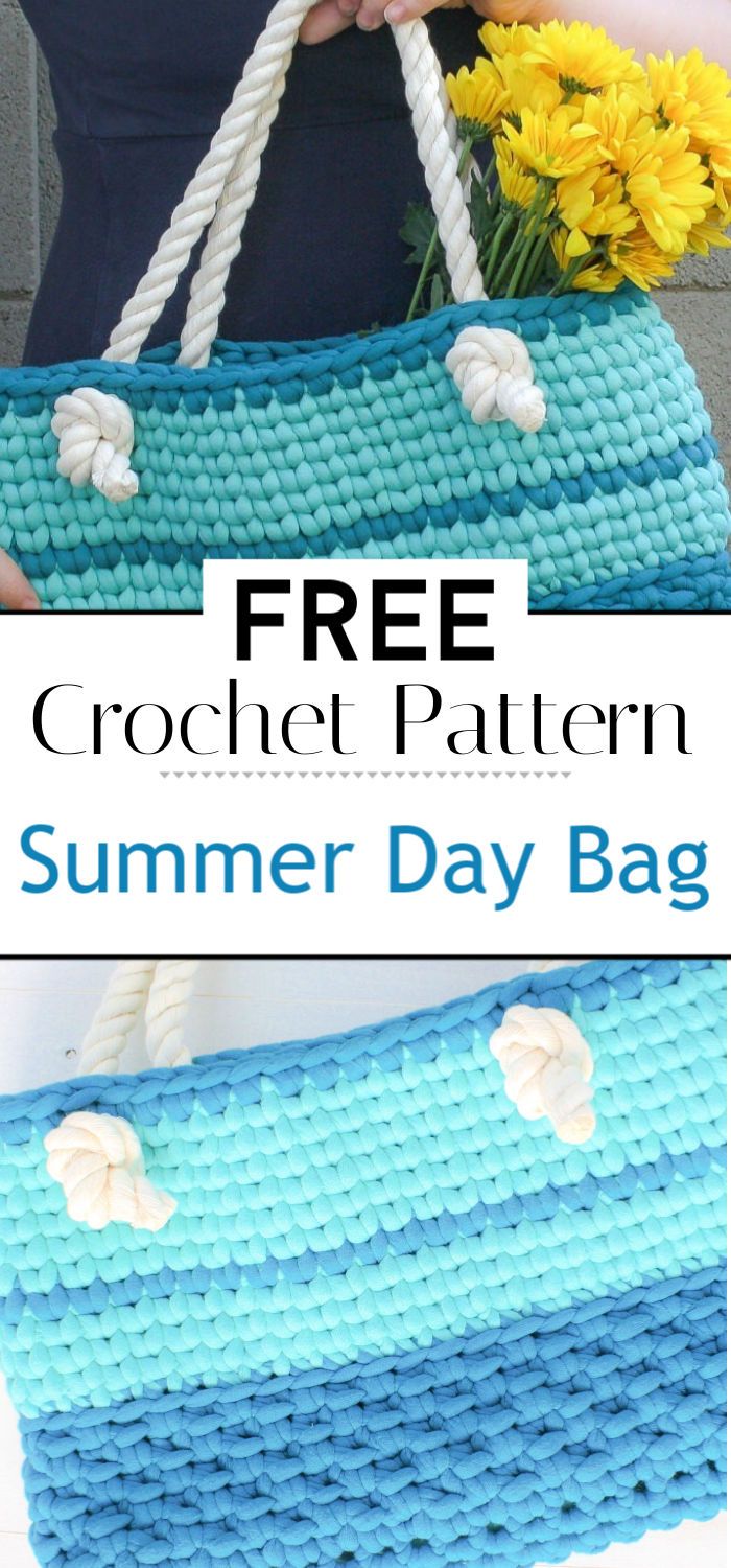 Summer Day Bag Free Crochet Pattern