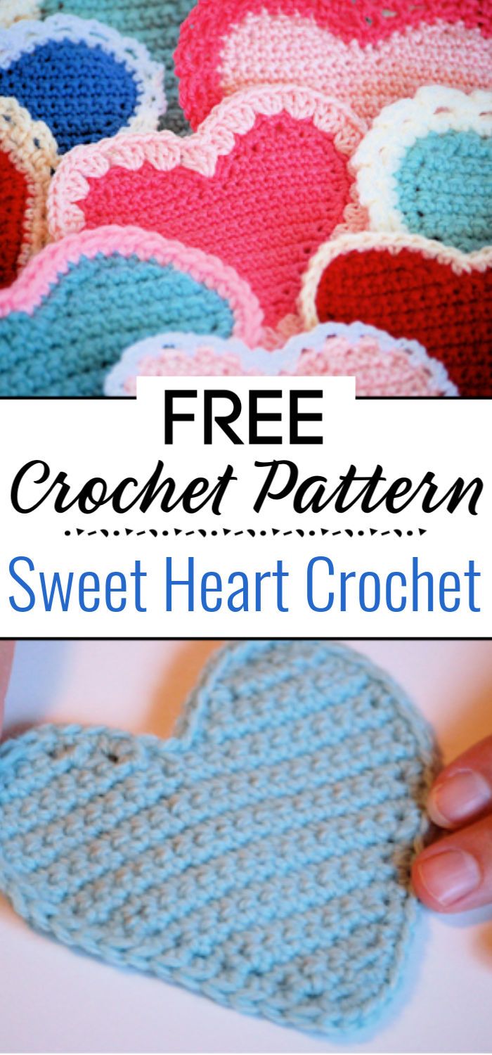 Sweet Heart Crochet Pattern