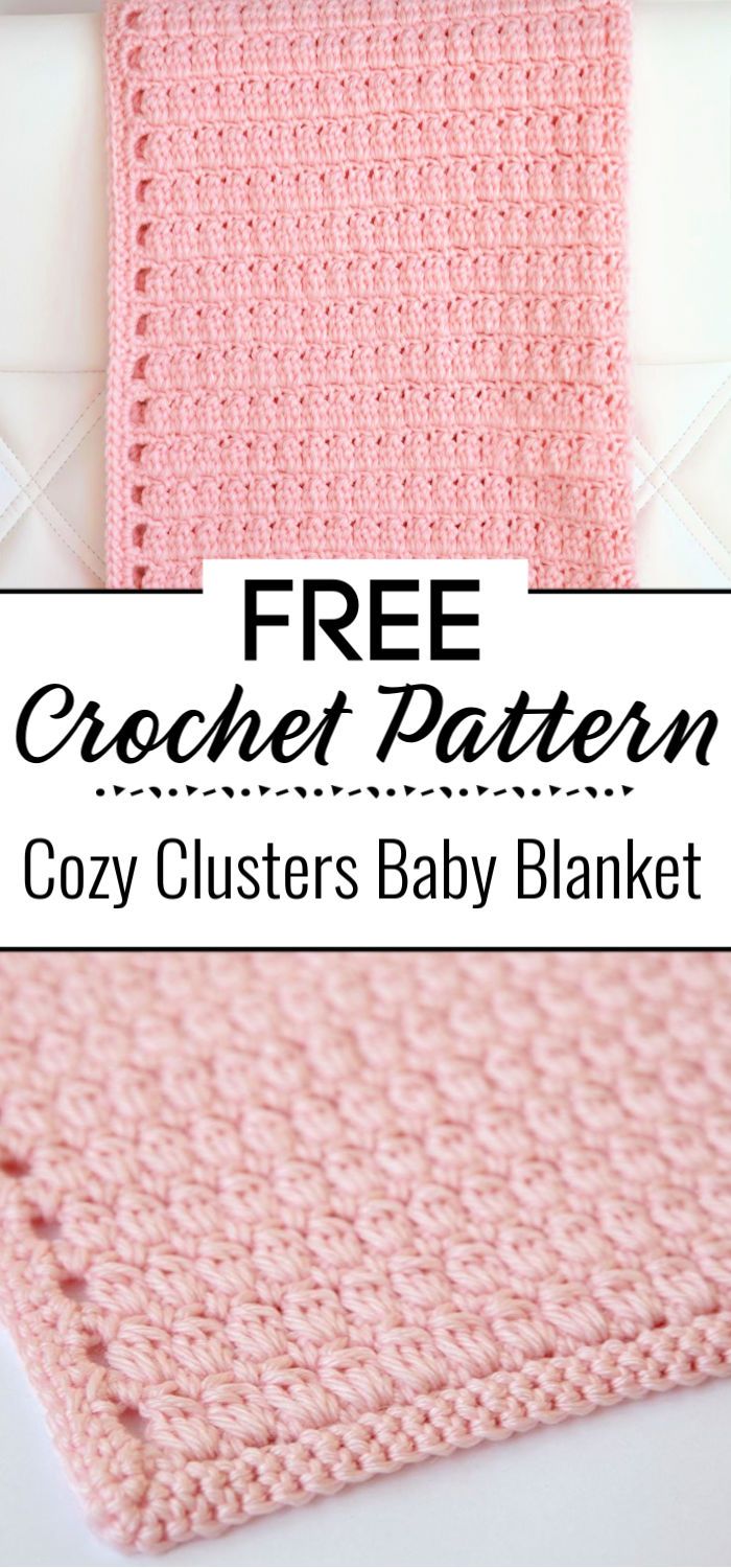 12 DIY Crochet Baby Blanket Free Pattern - Crochet with Patterns