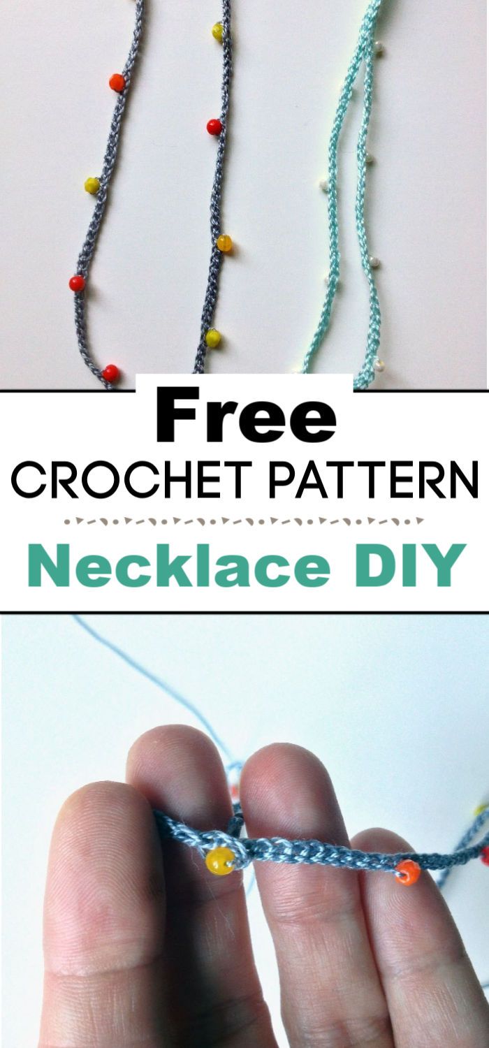 Crochet Necklace DIY