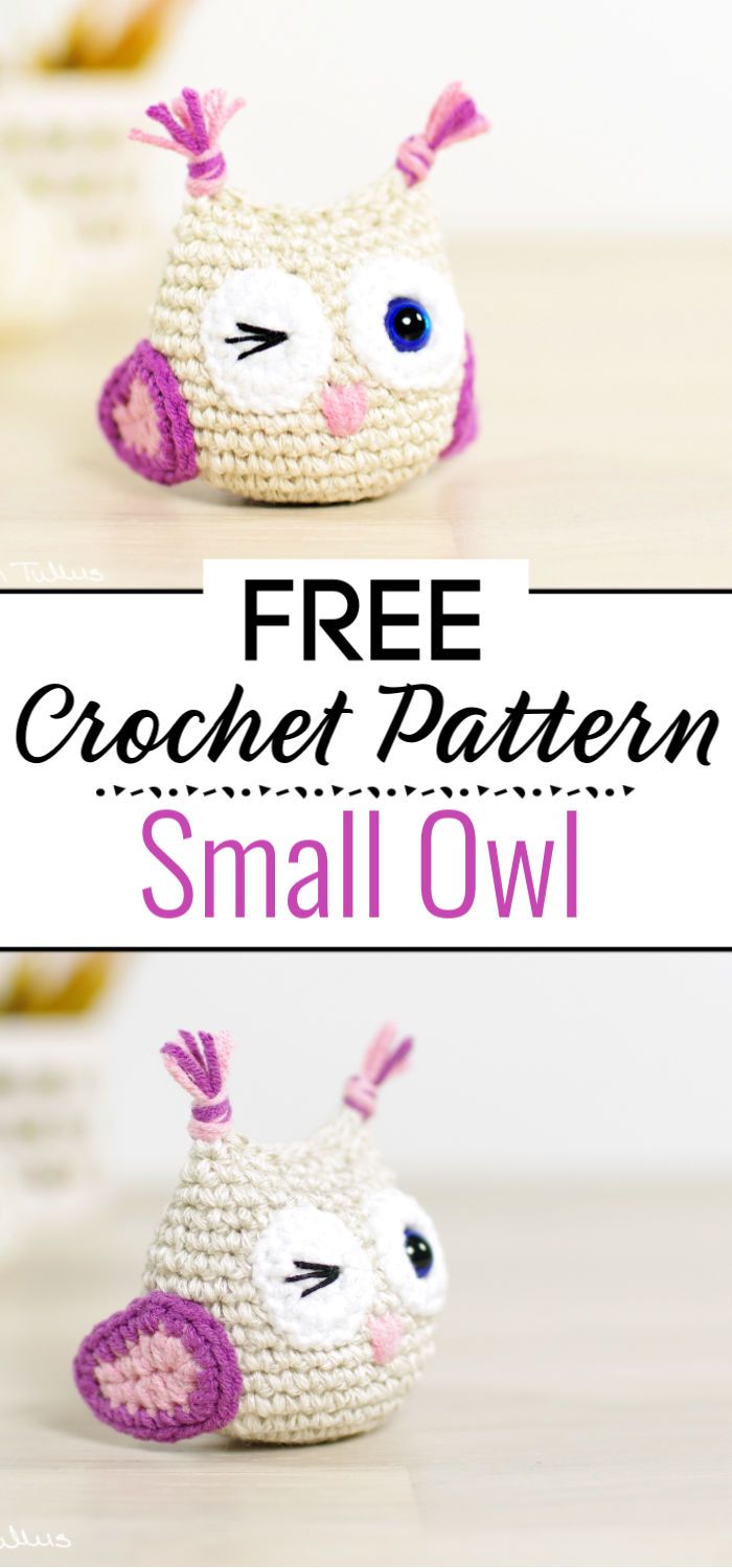 Free Pattern Small Owl