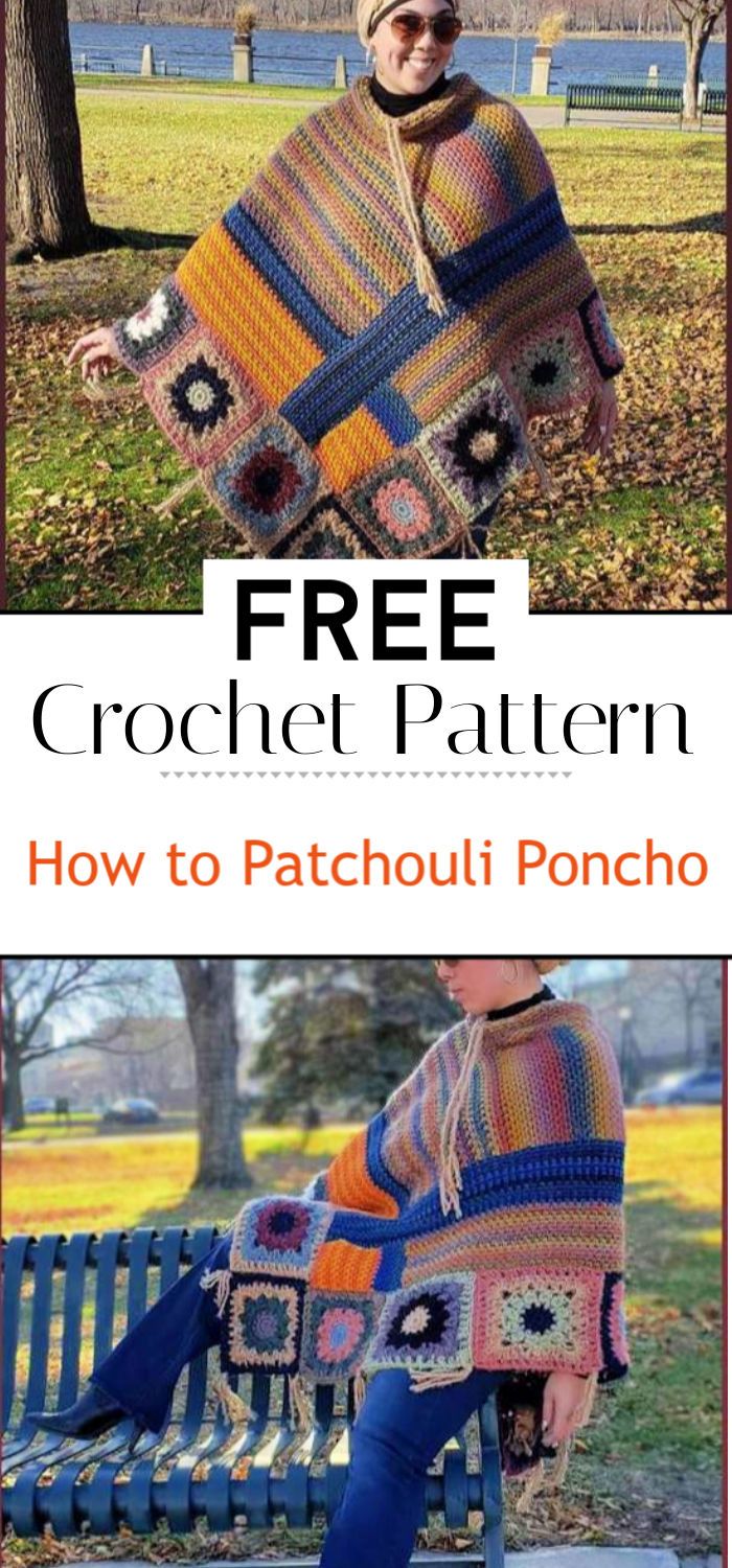 How to Crochet Tutorial Patchouli Poncho