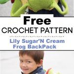 Lily SugarN Cream Frog BackPack