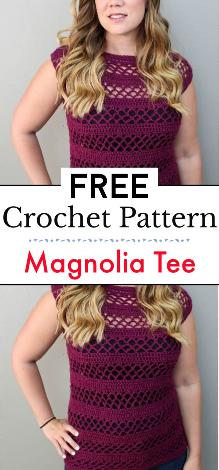 Magnolia Tee Crochet Pattern