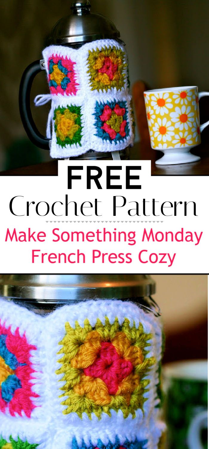 Make Something Monday French Press Cozy