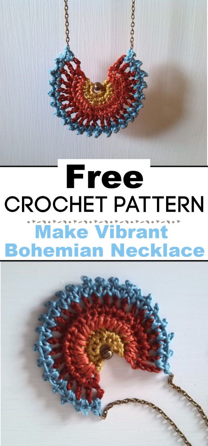 Make Vibrant Bohemian Necklace
