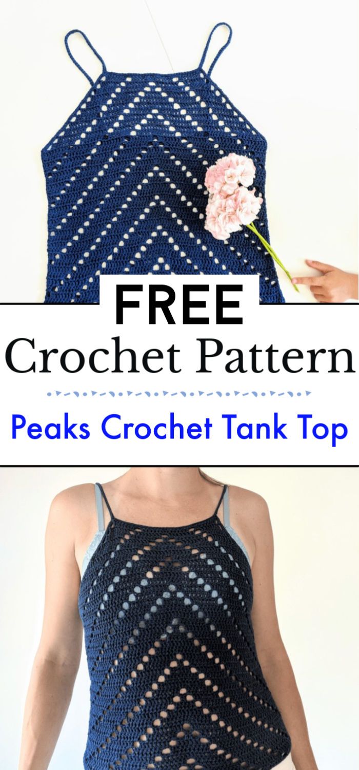 Peaks Crochet Tank Top