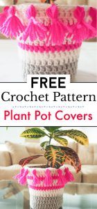 10 Free Crochet Flower Pot Patterns - Crochet with Patterns