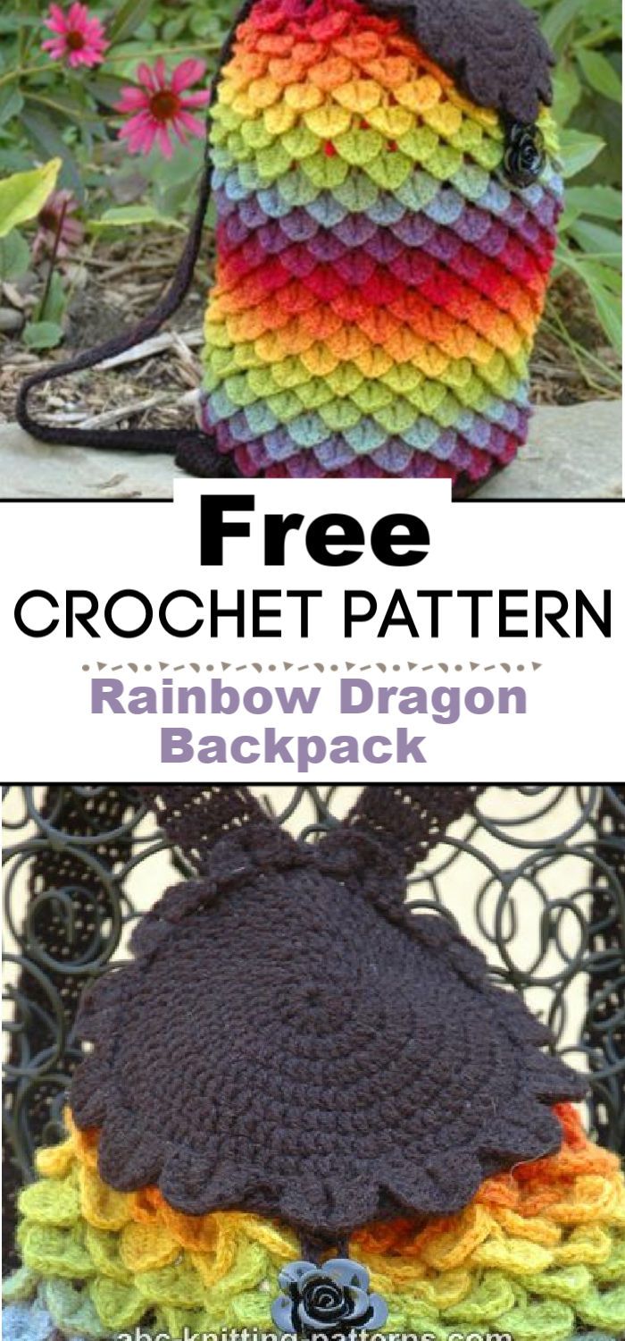 Rainbow Dragon Backpack