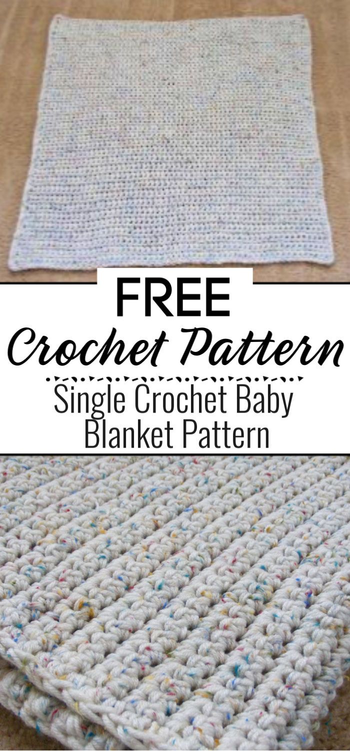 Single Crochet Baby Blanket Pattern
