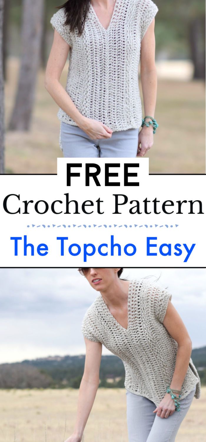 The Topcho Easy Crochet Shirt Pattern
