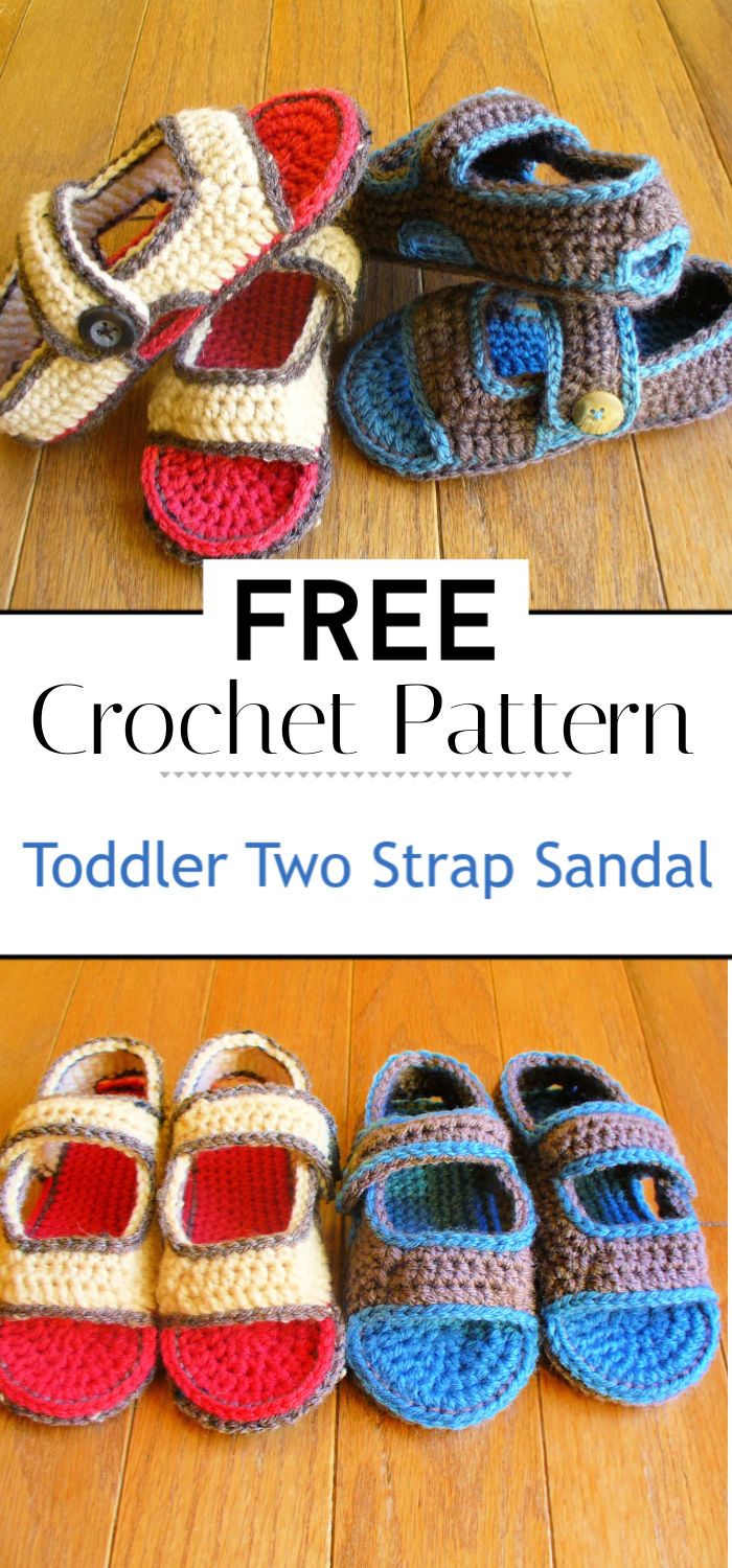Toddler Two Strap Sandal Pattern