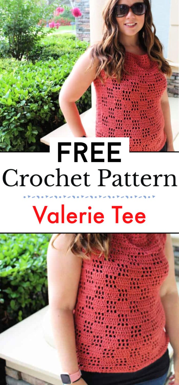 Valerie Tee Free Crochet Pattern
