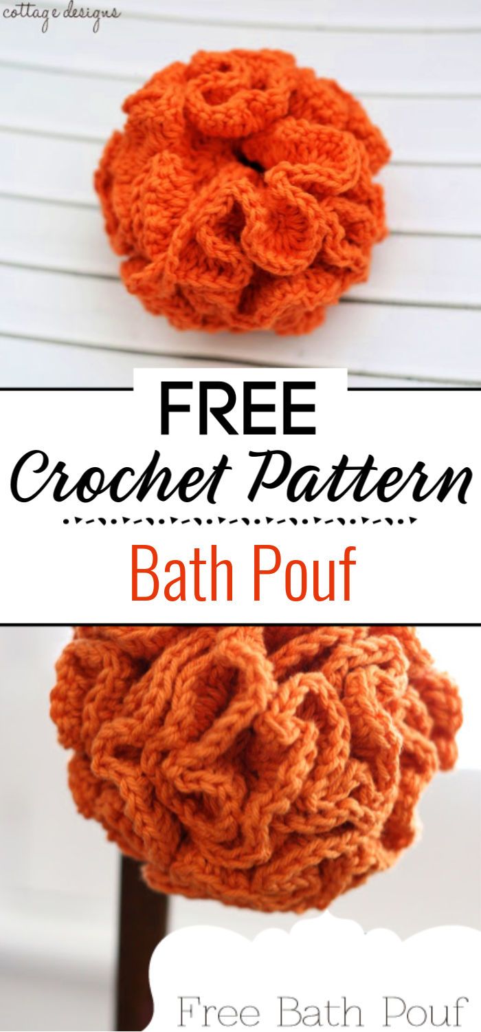 7.Bath Pouf Crochet Pattern 1