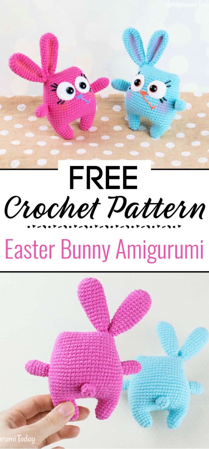 Crochet Easter Bunny Amigurumi Pattern