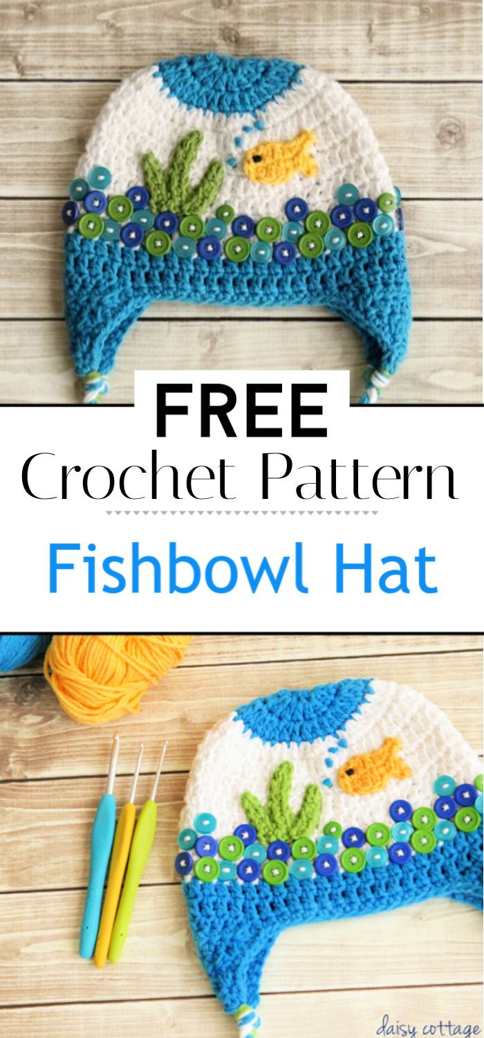 Crochet Hat Pattern Fishbowl Hat Pattern