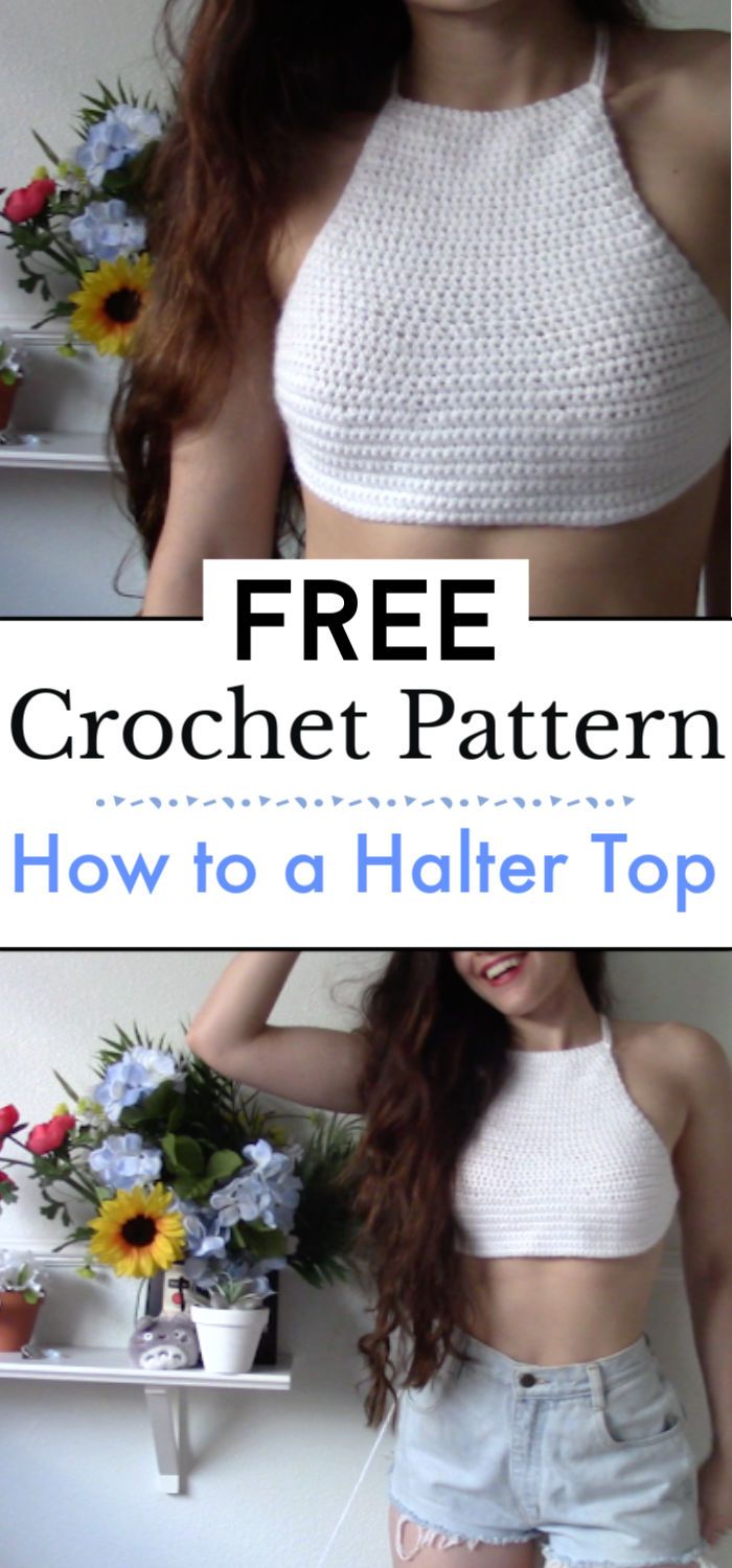 How to Crochet a Halter Top