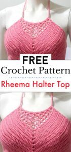 10 Free Crochet Halter Top Patterns - Crochet with Patterns