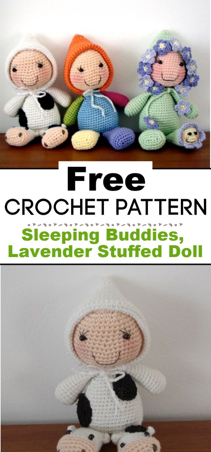 10 Crochet Doll Patterns Free - Crochet with Patterns