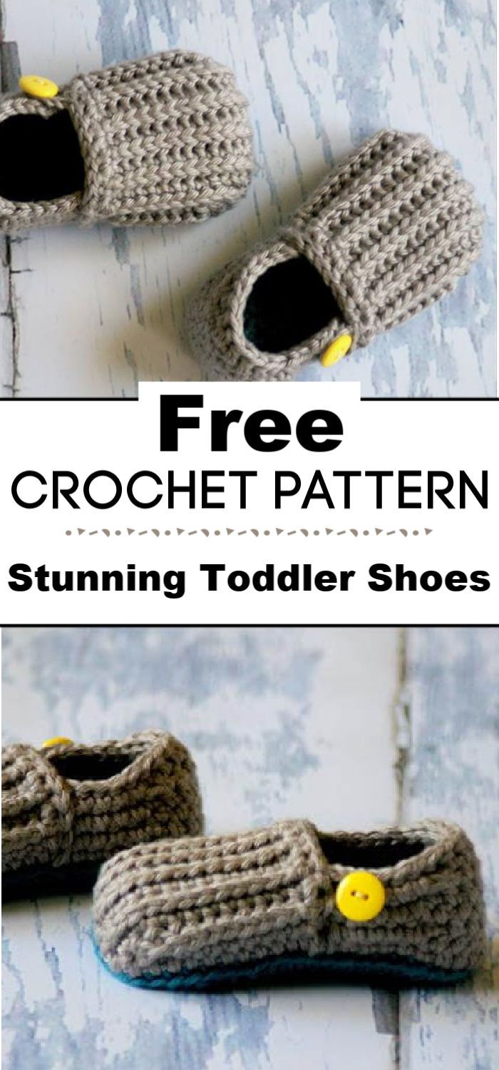 Stunning Crochet Toddler Shoes