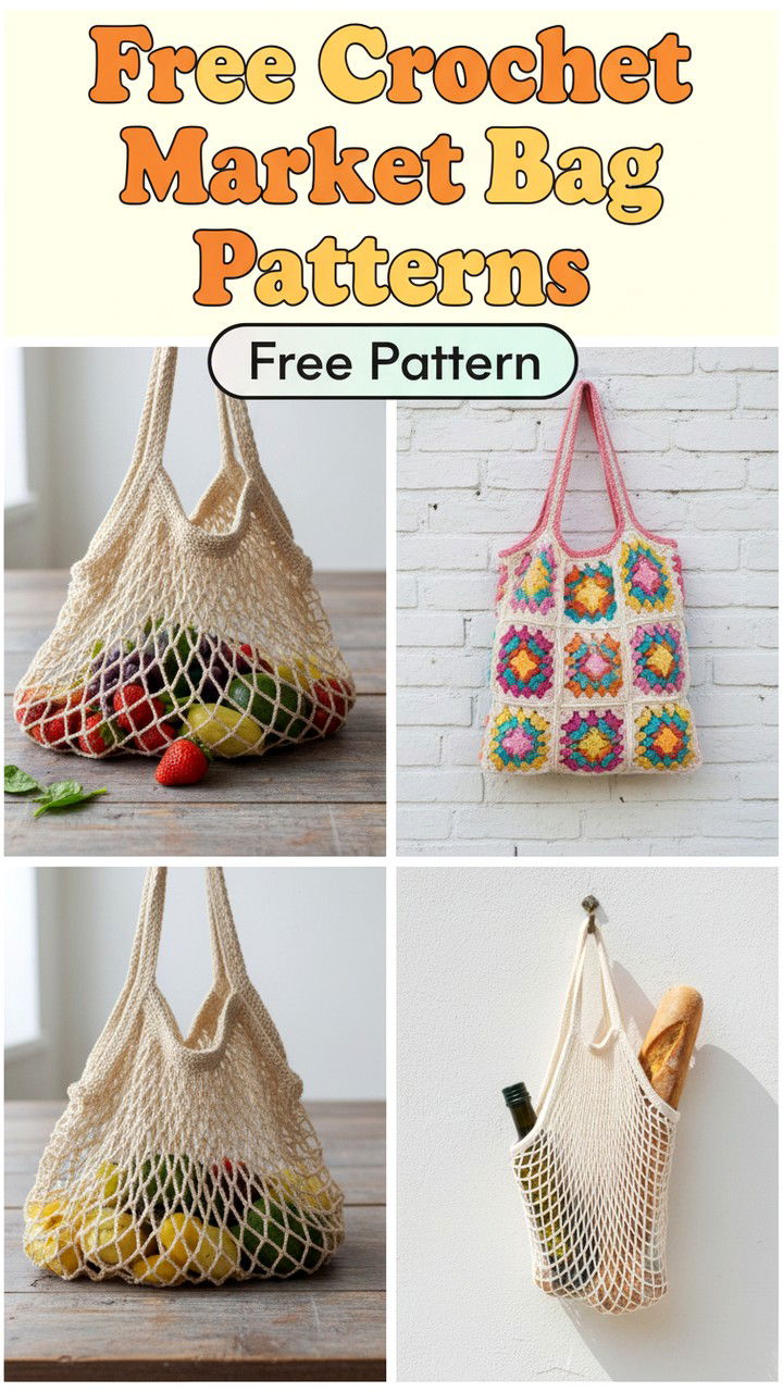 The Best Crochet Market Bag Patterns