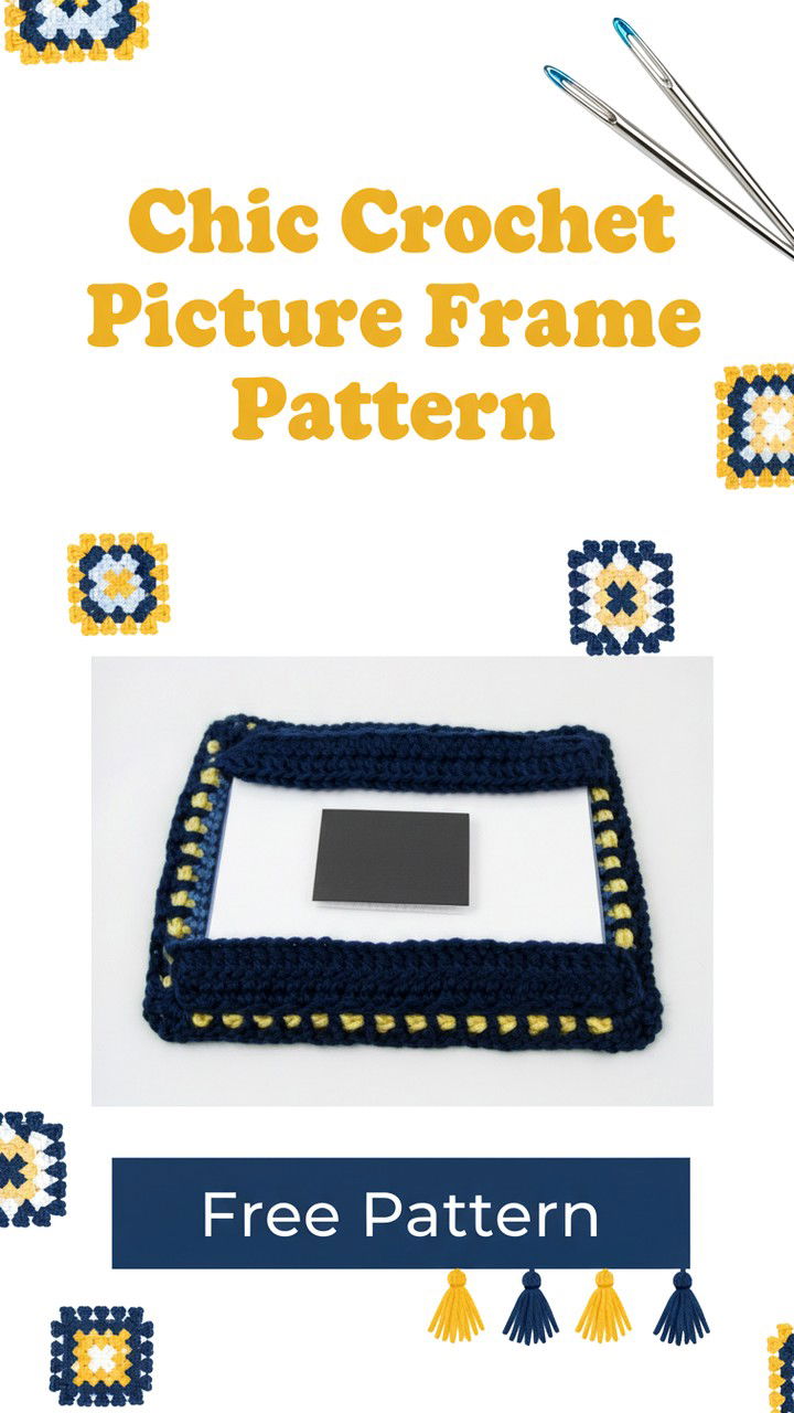 Chic Crochet Picture Frame Pattern