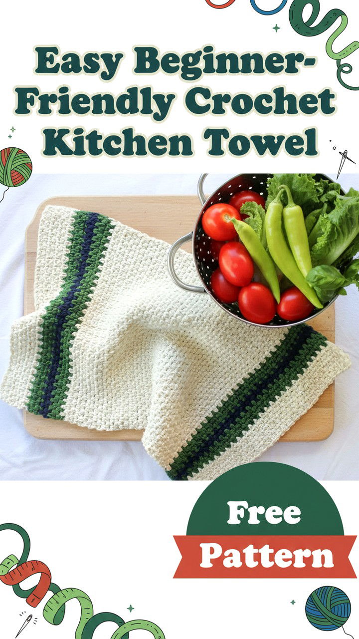 Effortless Easy Crochet Kitchen Towel Guide