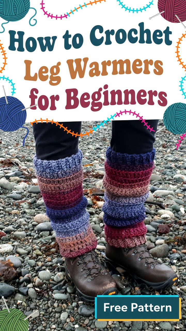 How to Crochet Leg Warmers for Beginners